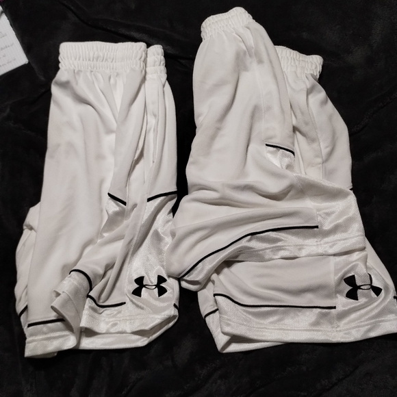 2 pair of small under armour basketball shorts - Picture 2 of 4